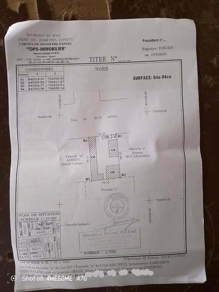 Maison locative à vendre