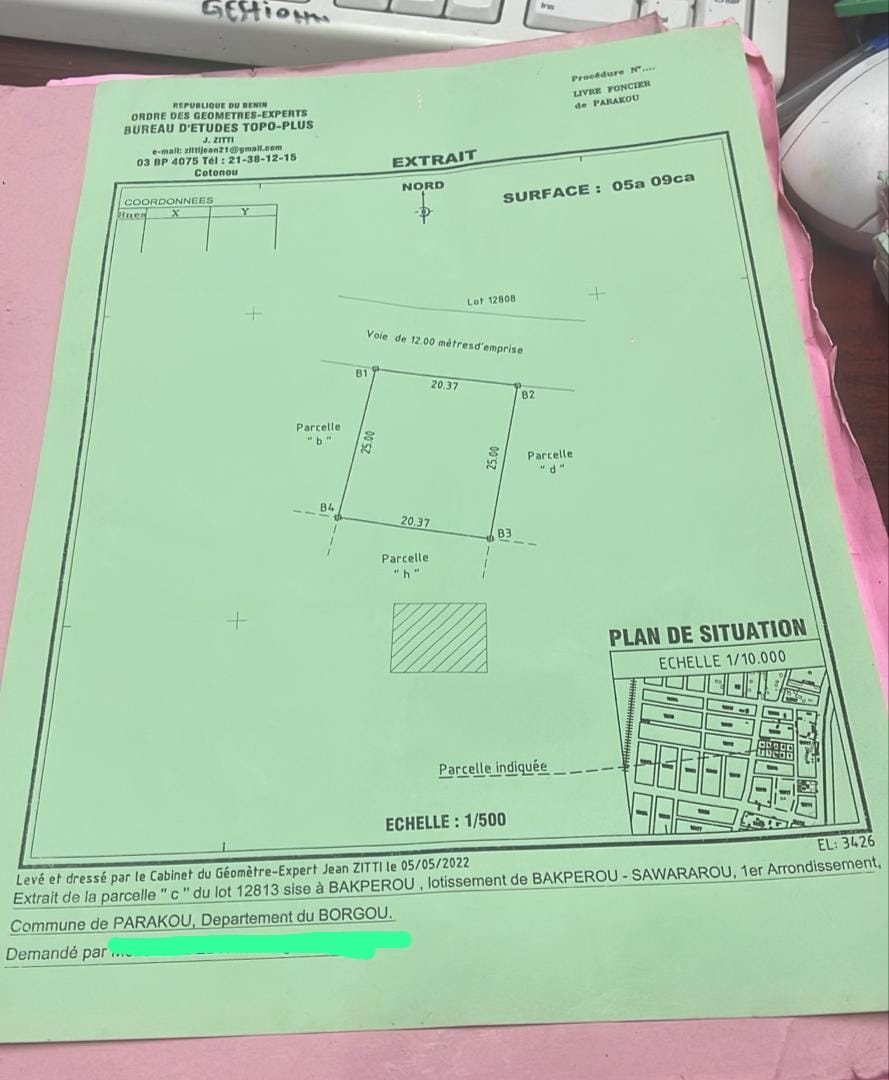 Parcelle à vendre